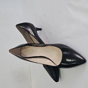 Cole Haan Black Classic Pumps Leather upper low heel Size 11